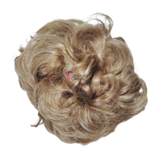 Coc modern din par artificial cu elastic C1319100 - Saten Deschis Ash Mixt